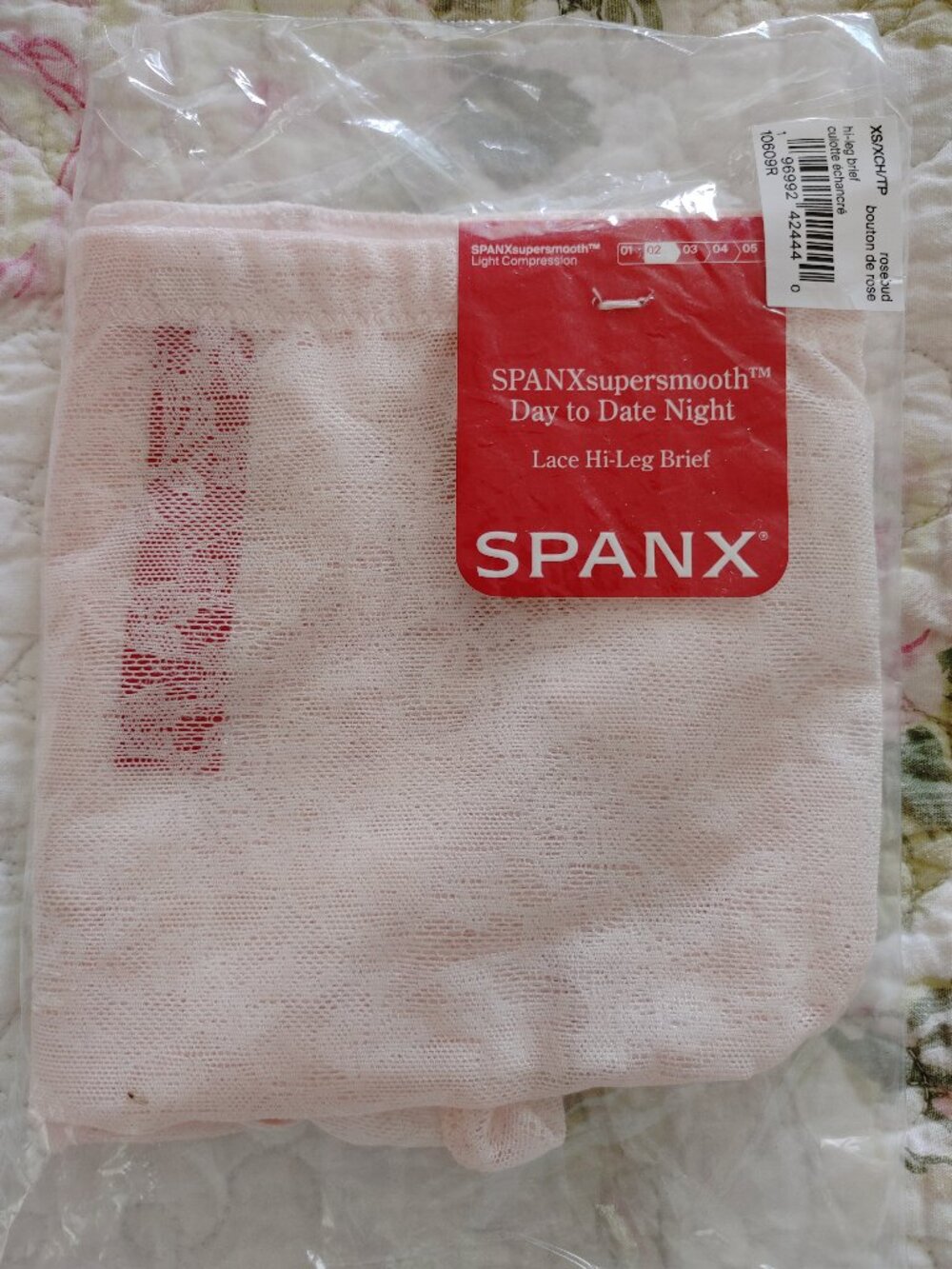 SPANX High cut lace brief SZ - XSmall